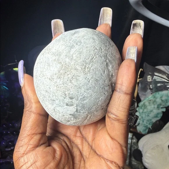 Raw Blue Celestite Crystal Stone - Picture 3 of 8